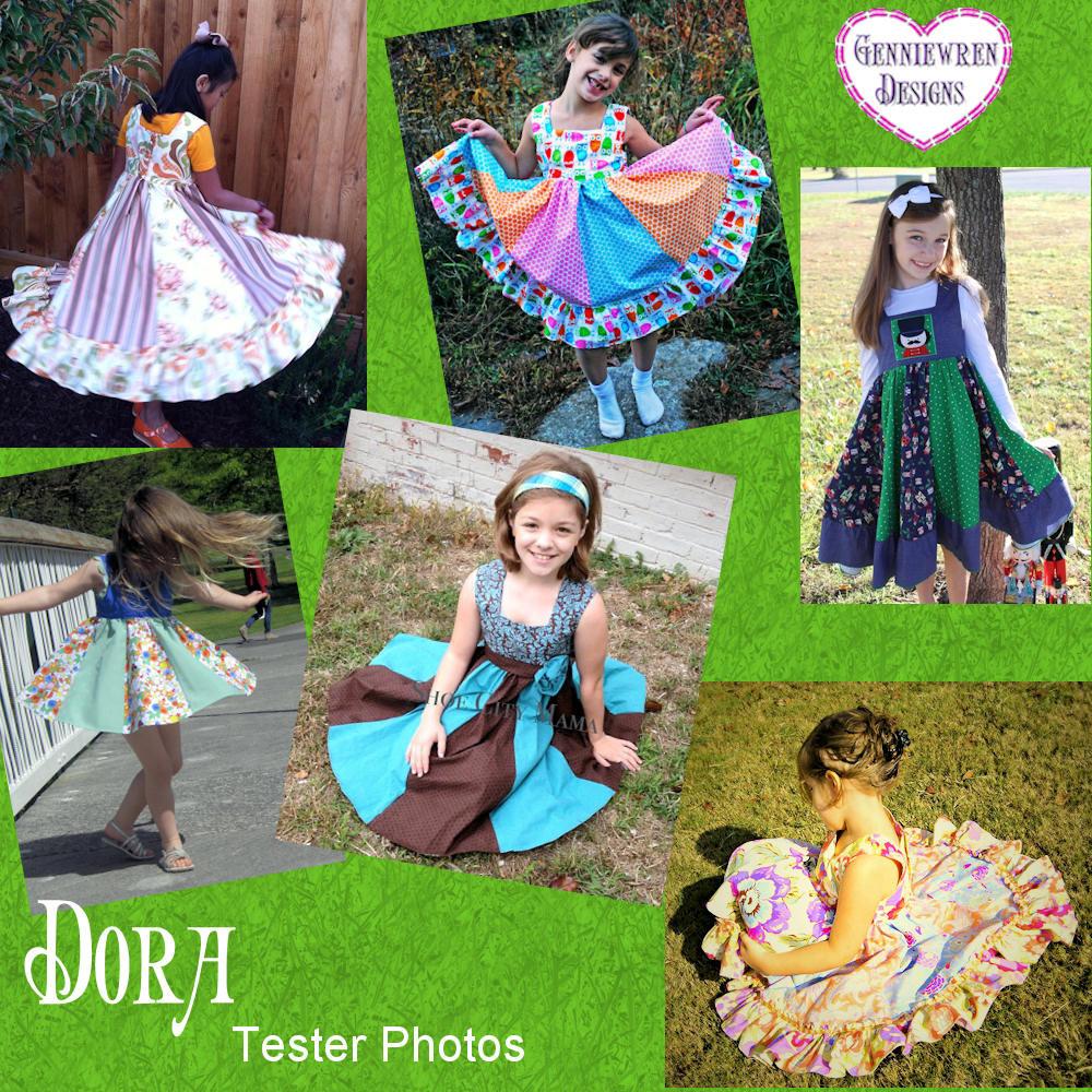 Genniewren Girls Dora Dress For Girls 1-16 Pixie Faire