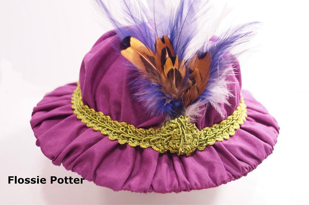 Flossie Potter 18 Inch Historical Edwardian Girl's Hat 18" Doll Accessories Pixie Faire
