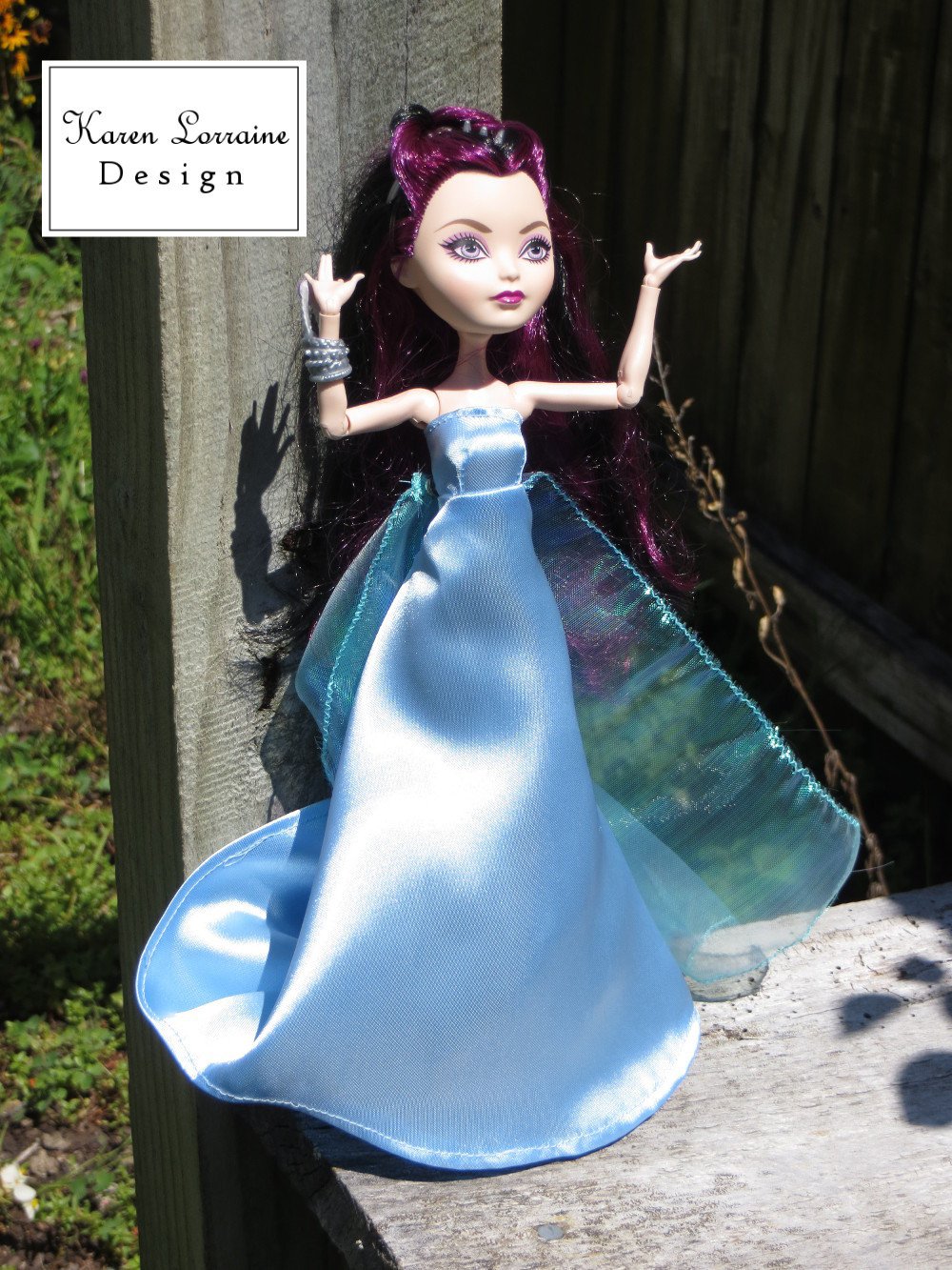 Karen Lorraine Design Monster High Elegant Pattern for Monster High Dolls Pixie Faire