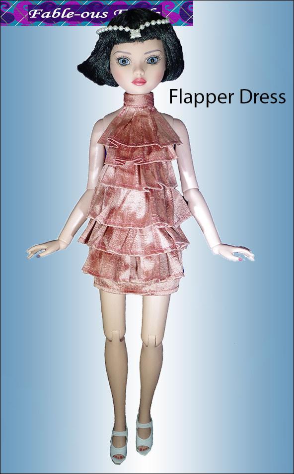 Fable-ous Finds Ellowyne Burst Into Tiers Dress Pattern for Ellowyne Dolls Pixie Faire