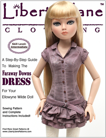 Liberty Jane Ellowyne Faraway Downs Dress for Ellowyne Dolls Pixie Faire