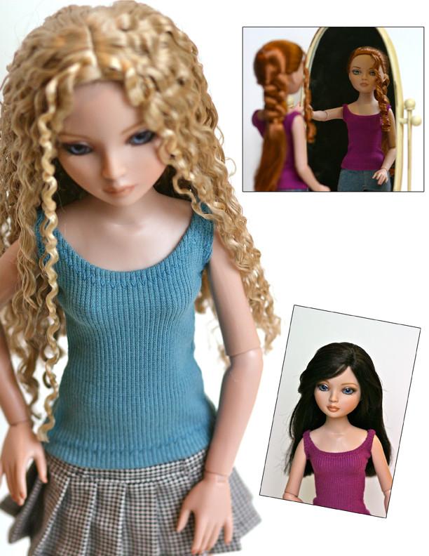 Liberty Jane Ellowyne FREE Tank Top Pattern for Ellowyne Pixie Faire