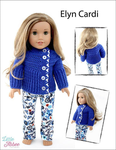 Little Abbee Crochet Elyn Cardi Crochet Pattern Pixie Faire