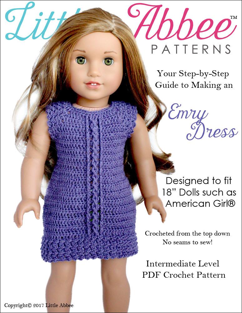 Little Abbee Slipper Socks Doll Clothes Crochet Pattern 18 inch American Girl Dolls Little Abbee Slipper Socks Doll Clothes Crochet Pattern 18 inch American Girl Dolls