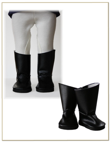 Equestrian Riding Boots 18 inch Doll Shoes Pattern PDF Download