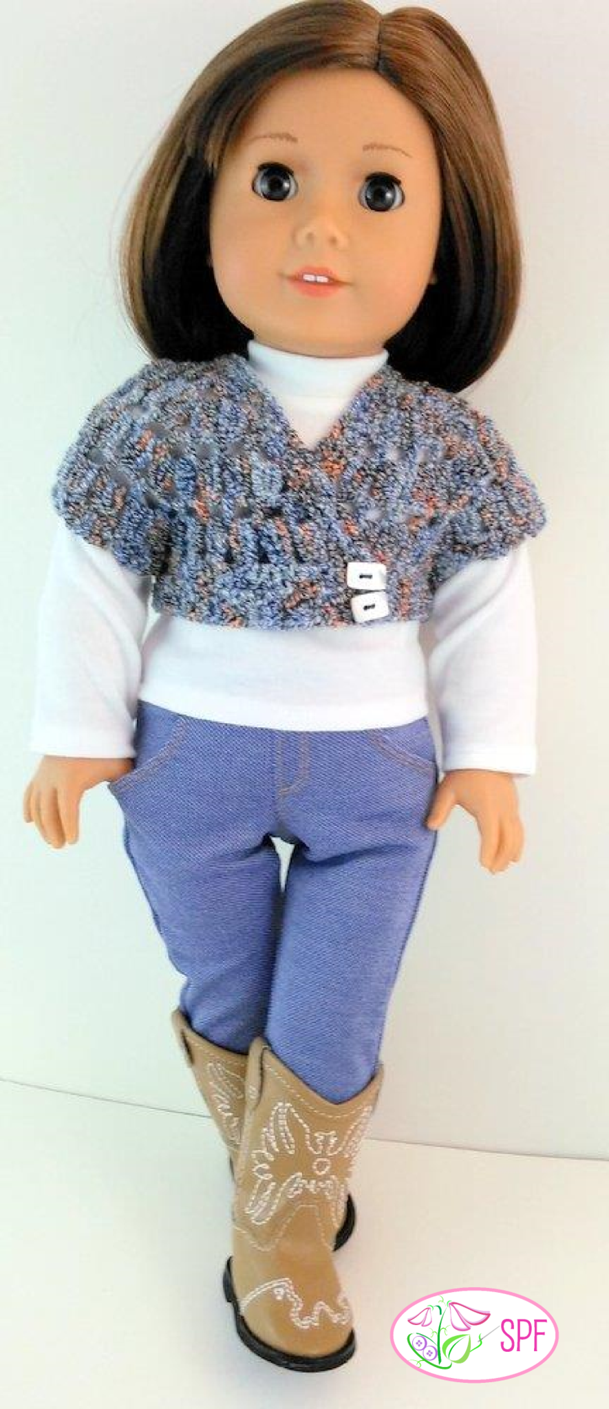 Sweet Pea Fashions Crochet Erin's Cardigan Variations Crochet Pattern Pixie Faire