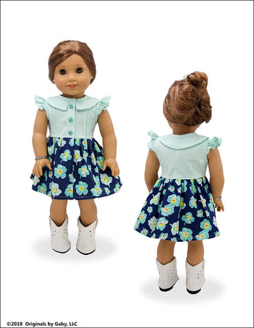 Originals by Gaby 18 Inch Modern Soundside Dress and Blouse 18" Doll Clothes Pixie Faire