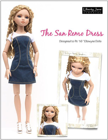 Liberty Jane Ellowyne San Remo Dress for Ellowyne Dolls Pixie Faire