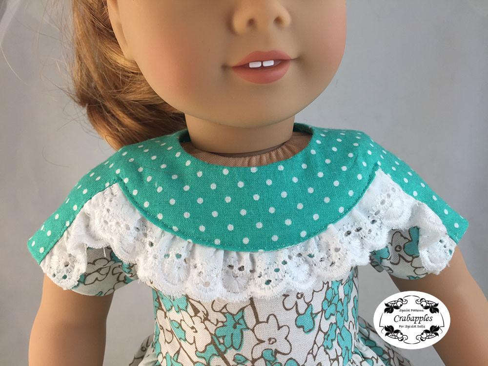 Crabapples 18 Inch Historical Fifties Favorite 18" Doll Clothes Pattern Pixie Faire