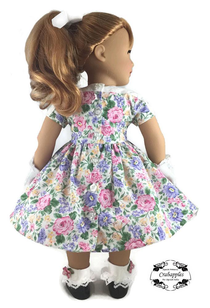 Crabapples 18 Inch Historical Fifties Favorite 18" Doll Clothes Pattern Pixie Faire