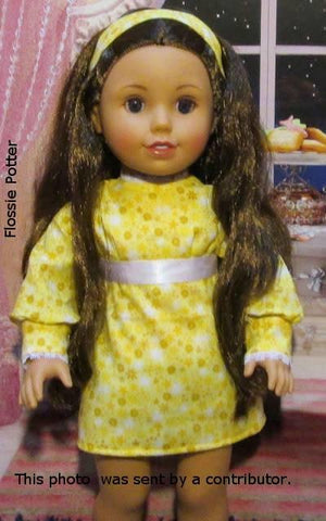 Flossie Potter 18 Inch Historical 1970s First Formal 18" Doll Clothes Pixie Faire