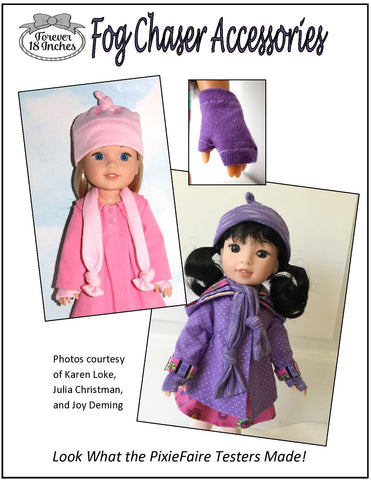 Forever 18 Inches WellieWishers Fog Chaser Accessories 14-14.5" Doll Clothes Pattern Pixie Faire