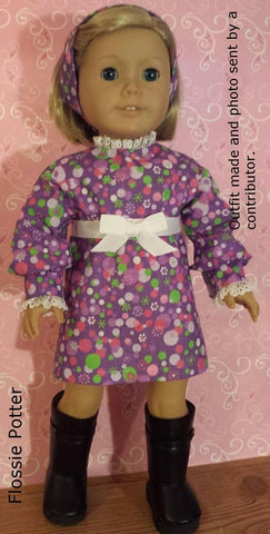Flossie Potter 18 Inch Historical 1970s First Formal 18" Doll Clothes Pixie Faire