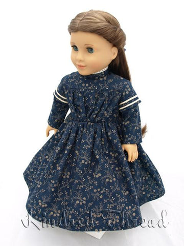 Kindred Thread 18 Inch Historical French Quarter Day Dress 18" Doll Clothes Pixie Faire