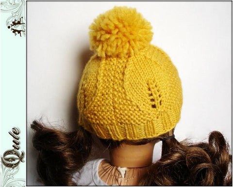 Qute Knitting Goldie Hat Knitting Pattern Pixie Faire