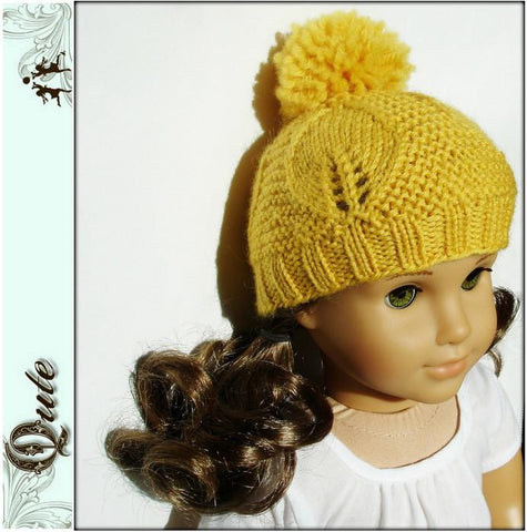 Qute Knitting Goldie Hat Knitting Pattern Pixie Faire