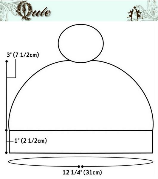 Qute Knitting Goldie Hat Knitting Pattern Pixie Faire