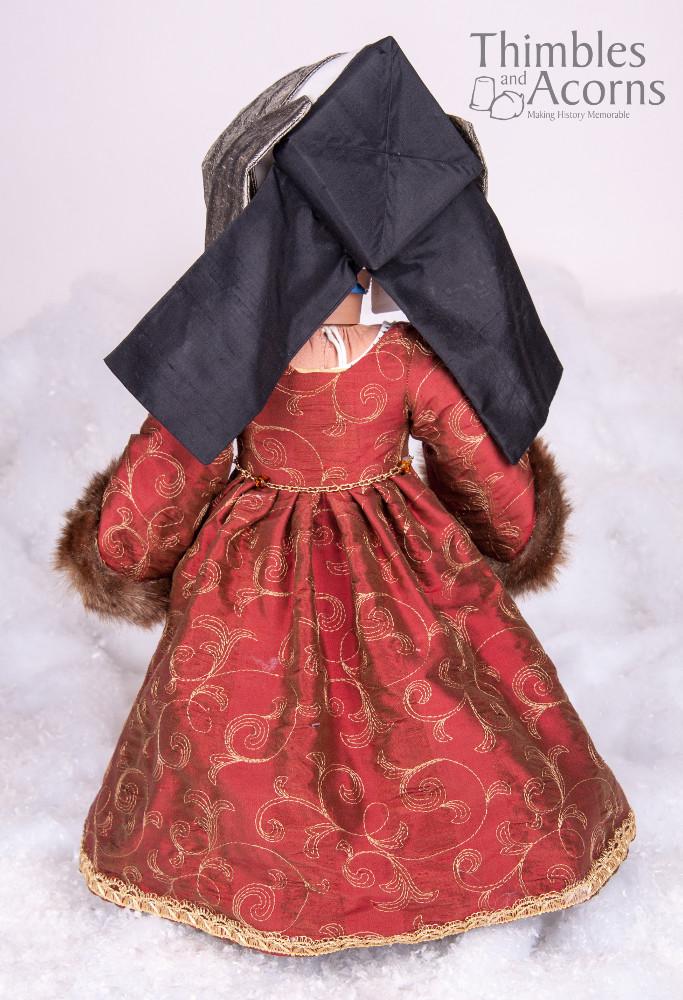 Thimbles and Acorns 18 Inch Historical Renaissance Faire Hampton Court Gown 18" Doll Clothes Pixie Faire
