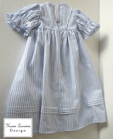 Karen Lorraine Design 18 Inch Historical Heirloom Entree 18" Doll Clothes Pattern Pixie Faire