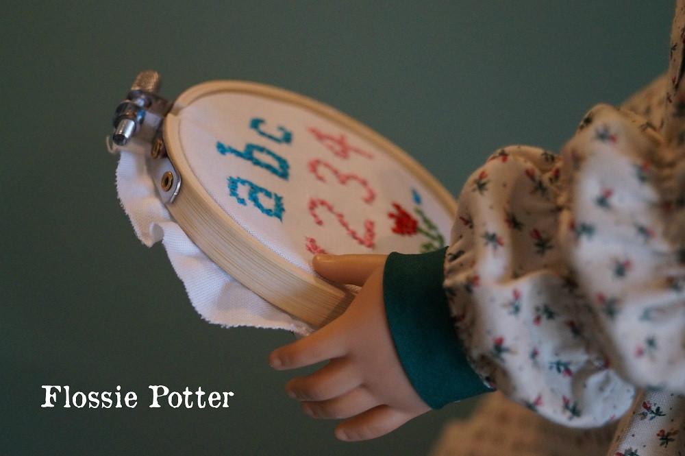 Flossie Potter 18 Inch Historical 18th & 19th Century Homespun Handicrafts 18" Doll Accessory Pattern Pixie Faire