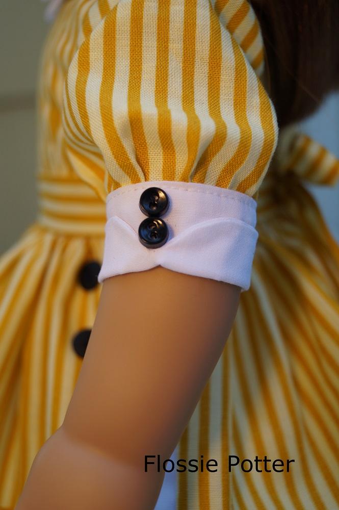 Flossie Potter 18 Inch Historical Joni's Uptown Dress 18" Doll Clothes Pattern Pixie Faire