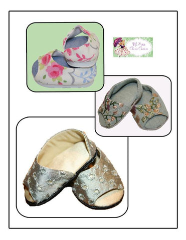 Mon Petite Cherie Couture Shoes Kara Shoes 18" Doll Shoes Pixie Faire