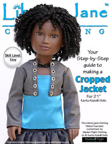 Liberty Jane Karito Kids Cropped Jacket Karito Kids Dolls Pixie Faire