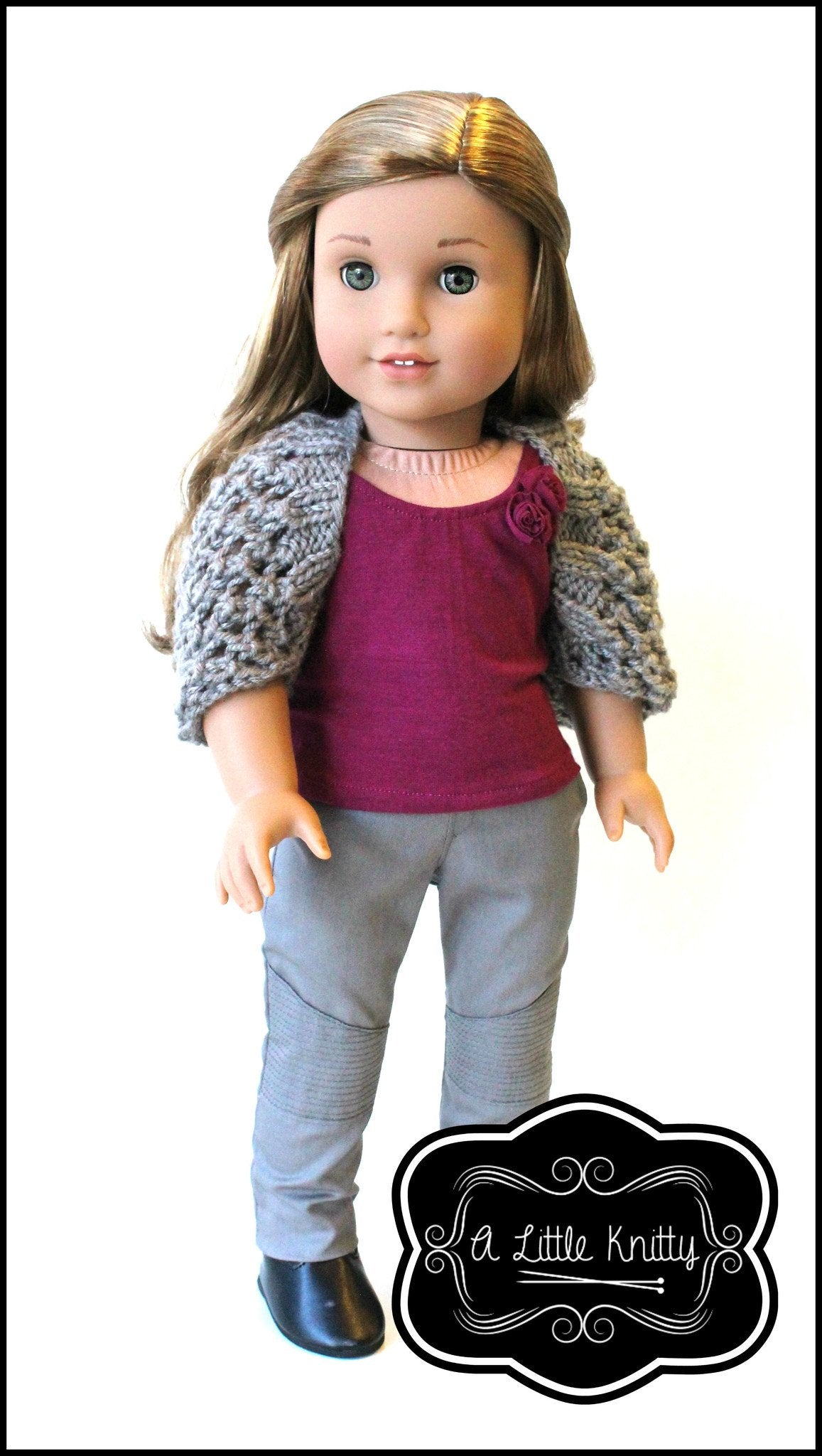 A Little Knitty Knitting Katelyn Shrug Knitting Pattern Pixie Faire