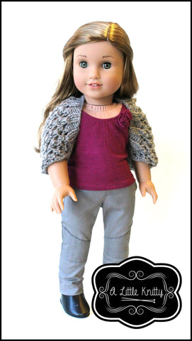 A Little Knitty Knitting Katelyn Shrug Knitting Pattern Pixie Faire
