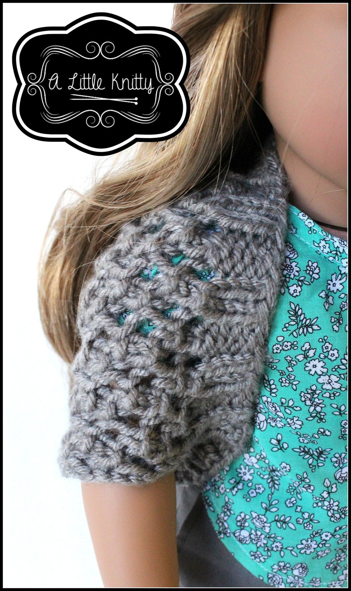 A Little Knitty Knitting Katelyn Shrug Knitting Pattern Pixie Faire
