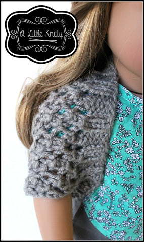 A Little Knitty Knitting Katelyn Shrug Knitting Pattern Pixie Faire