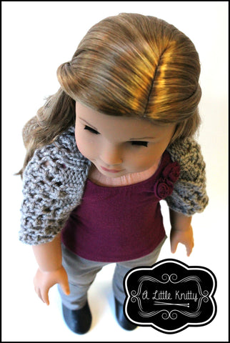 A Little Knitty Knitting Katelyn Shrug Knitting Pattern Pixie Faire