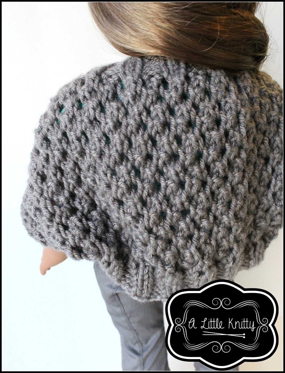 A Little Knitty Knitting Katelyn Shrug Knitting Pattern Pixie Faire
