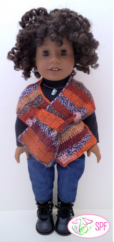 Sweet Pea Fashions Crochet Crocheted Keyhole Wrap with 3 Options Crochet Pattern Pixie Faire