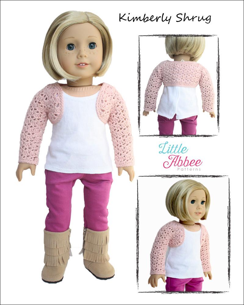 Little Abbee Crochet Kimberly Shrug Crochet Pattern Pixie Faire