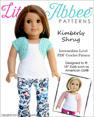Little Abbee Crochet Kimberly Shrug Crochet Pattern Pixie Faire