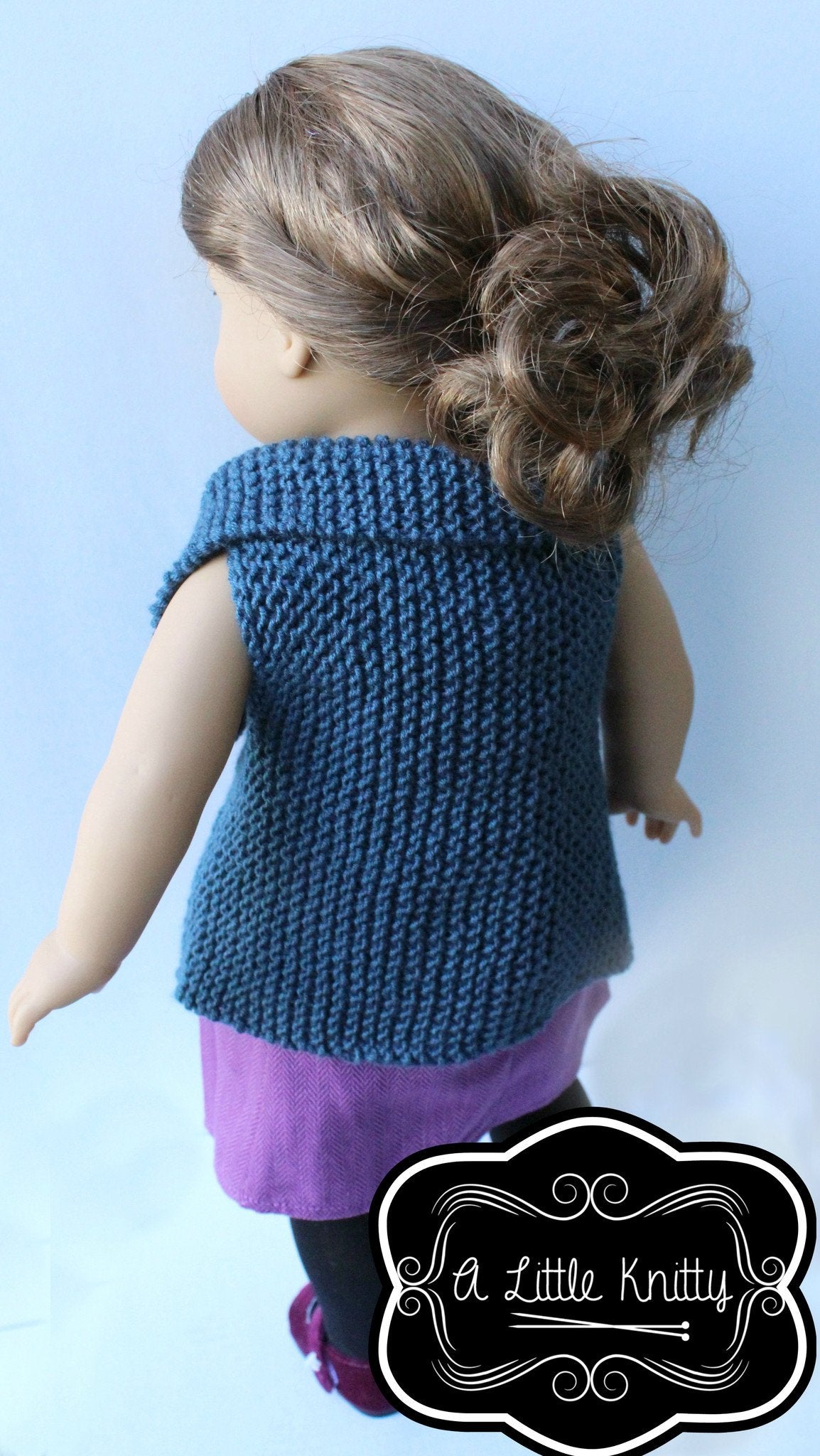 A Little Knitty Knitting Kimberly Vest Knitting Pattern Pixie Faire
