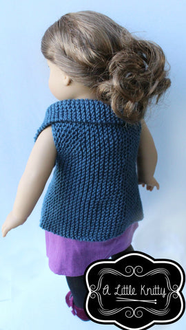 A Little Knitty Knitting Kimberly Vest Knitting Pattern Pixie Faire