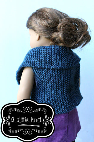 A Little Knitty Knitting Kimberly Vest Knitting Pattern Pixie Faire