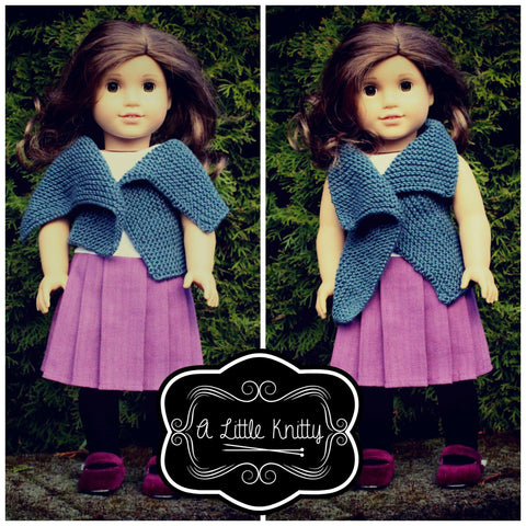 A Little Knitty Knitting Kimberly Vest Knitting Pattern Pixie Faire