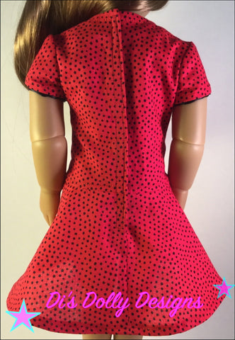 Di's Dolly Designs Kidz n Cats Spring Fling Dress Pattern for Kidz N Cats Dolls Pixie Faire