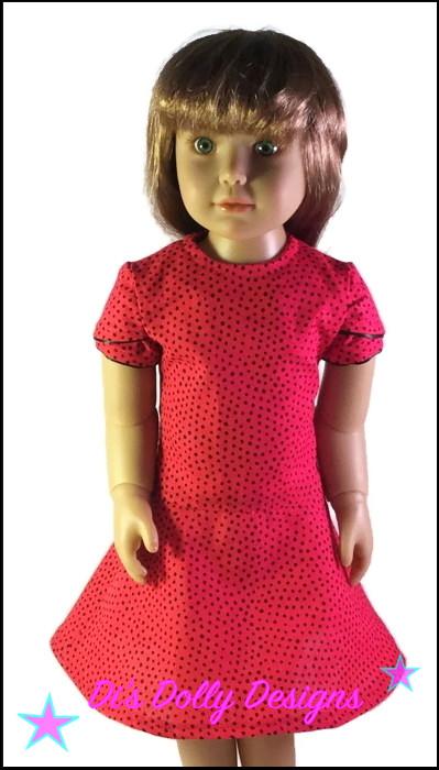 Di's Dolly Designs Kidz n Cats Spring Fling Dress Pattern for Kidz N Cats Dolls Pixie Faire