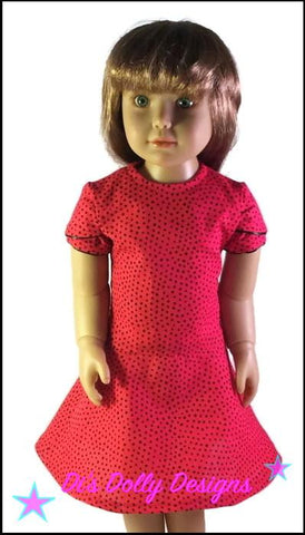 Di's Dolly Designs Kidz n Cats Spring Fling Dress Pattern for Kidz N Cats Dolls Pixie Faire