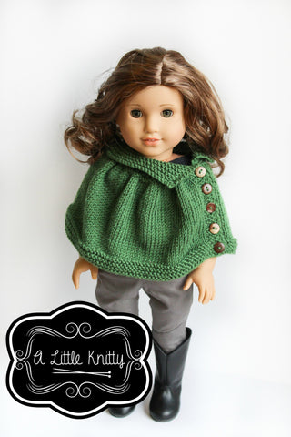 A Little Knitty Knitting Kristin Cape Knitting Pattern Pixie Faire