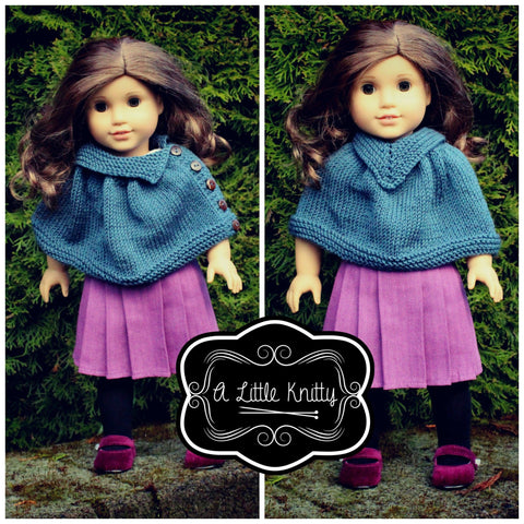 A Little Knitty Knitting Kristin Cape Knitting Pattern Pixie Faire