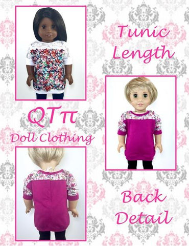 QTπ Doll Clothing 18 Inch Modern Lace Dolman Top 18" Doll Clothes Pixie Faire