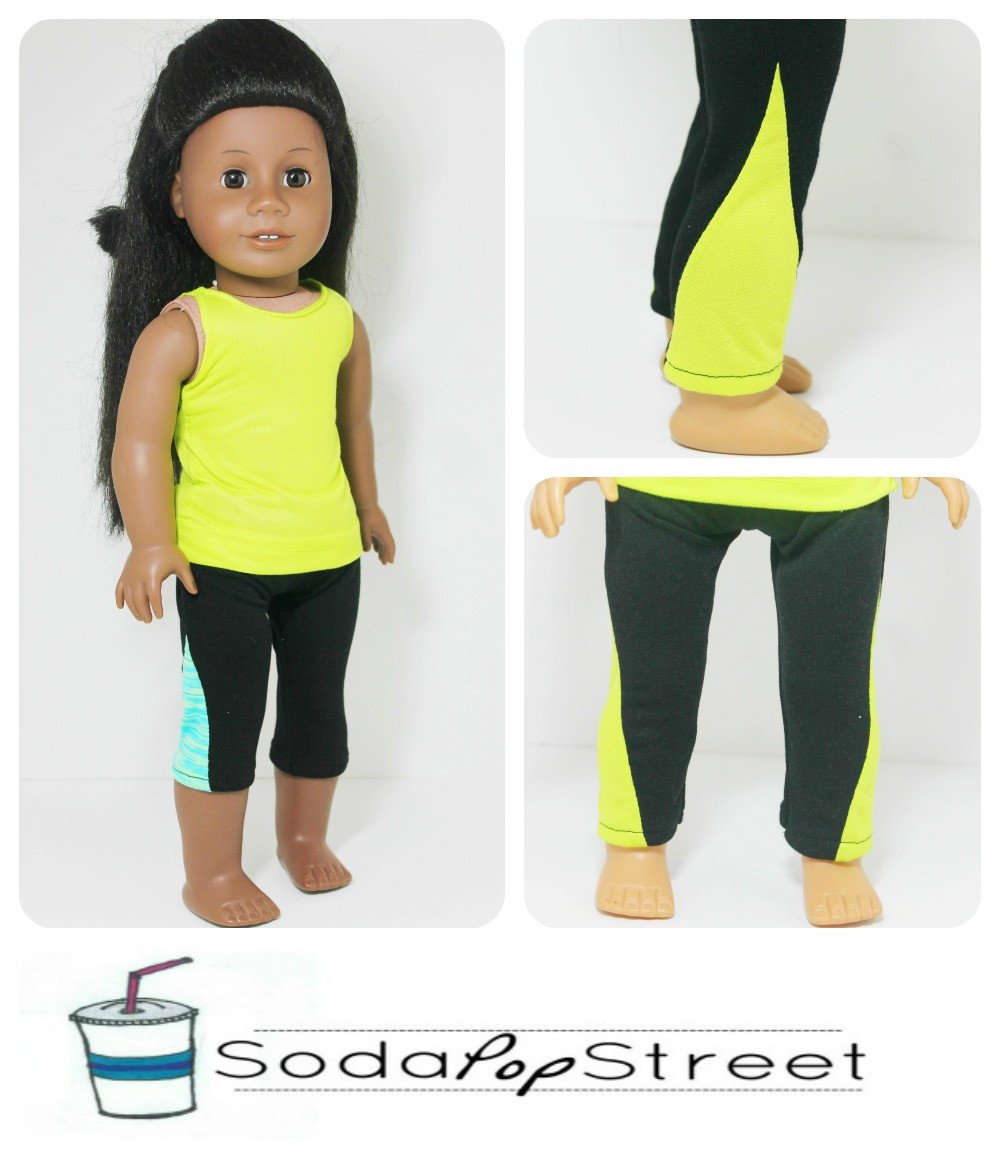 Soda Pop Street 18 Inch Modern The Lola Leggings 18" Doll Clothes Pixie Faire