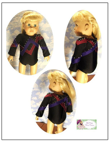 Mon Petite Cherie Couture 18 Inch Modern Lightning Bolt Leotard 18" Doll Clothes Pixie Faire