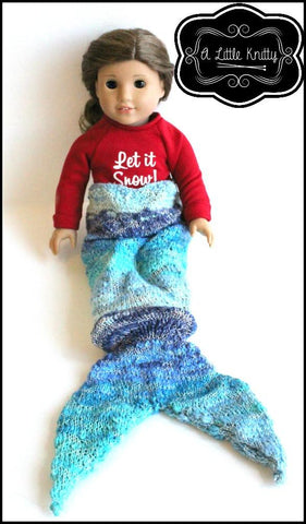 A Little Knitty Knitting Mermaid Tail Blanket Knitting Pattern Pixie Faire