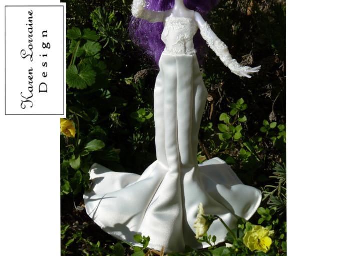 Karen Lorraine Design Monster High At the Castle Pattern for Monster High Dolls Pixie Faire